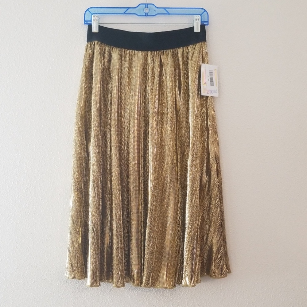 LulaRoe XS Gold Elegant Jill